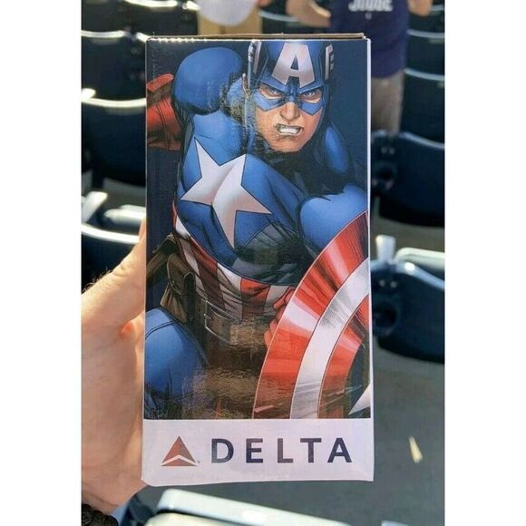 2019 Mariano Rivera Captain America Bobblehead Yankees NY Marvel SGA 7/12/19 - Picture 4 of 4